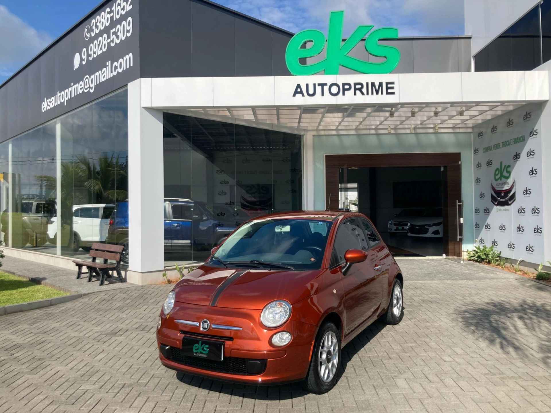 Carro/Camioneta - FIAT - 500 - Cult 1.4 Flex 8V EVO Dualogic - 2012