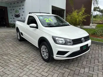 Carro/Camioneta - VW - VOLKSWAGEN - Saveiro - Trendline 1.6 T.Flex 8V - 2021