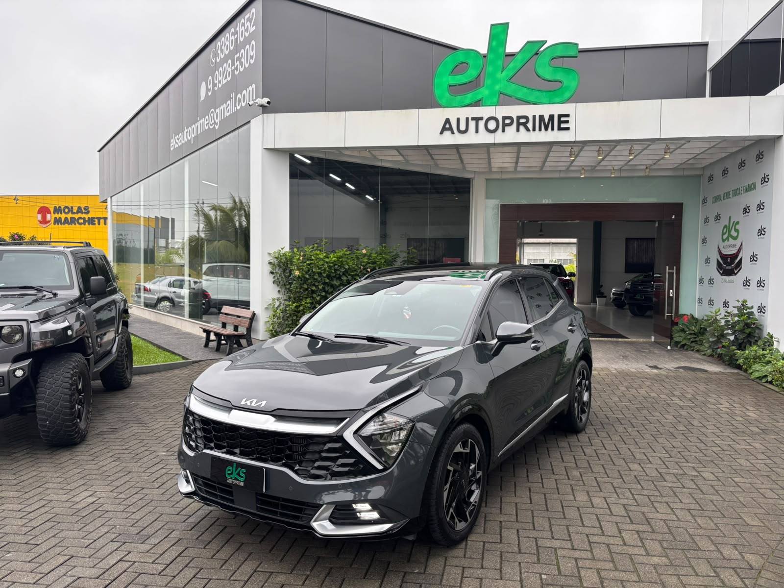 Carro/Camioneta - KIA MOTORS - Sportage - EX Prestige 1.6 T-GDI (Híbrido) - 2023