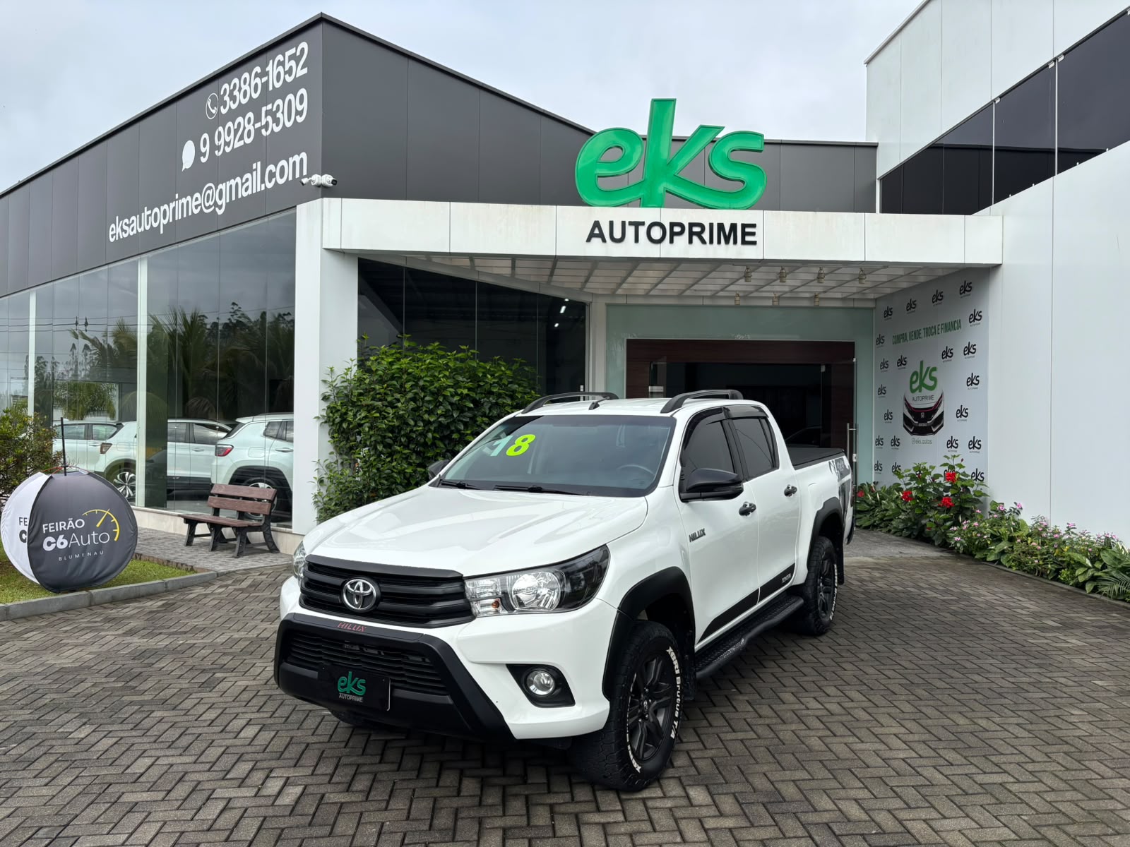 Carro/Camioneta - TOYOTA - Hilux - CD SR CHALL. 4x4 2.8 TDI Dies Aut. - 2018